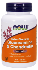 NOW Foods Glukozamina Chondroityna (60tab)