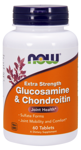 NOW Foods Glukozamina Chondroityna (60tab)