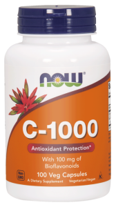 NOW Foods Witamina C-1000 (100 kap) Rutyna