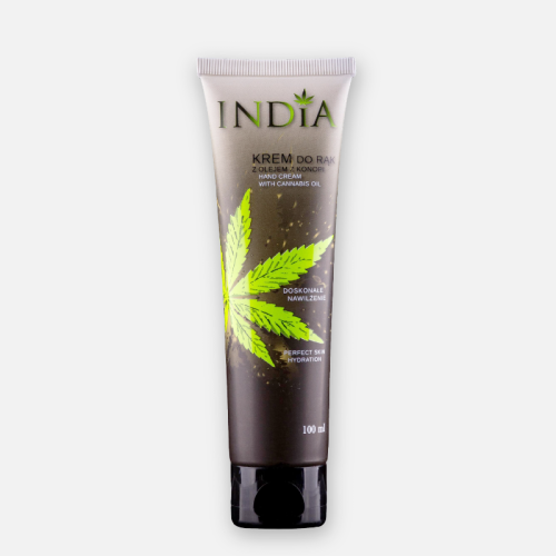 India krem do rąk z olejem z konopi 100 ml