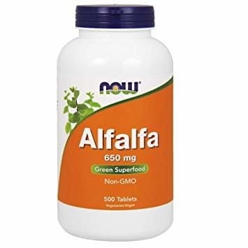 Now foods Alfalfa 650mg (500 tabl)