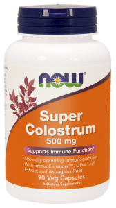 NOW Foods Super Colostrum (kolostrum)500 mg ( 90 kap)