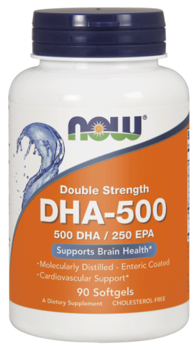 NOW Foods DHA 500  (90kap)