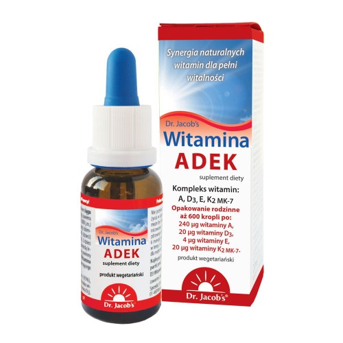 Dr Jacobs witamina Adek  krople 20 ml