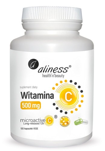 Aliness Witamina C 500 mg (100 kap)