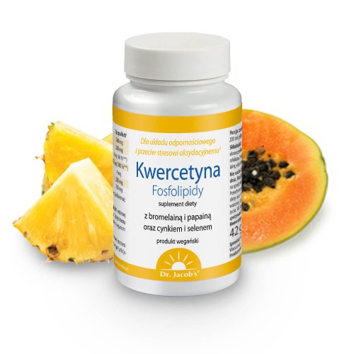 Dr Jacobs Kwercetyna Fosfolipidy (60 kap)