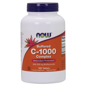 NOW Foods Witamina C-1000 z bioflawonoidami (180 tab)