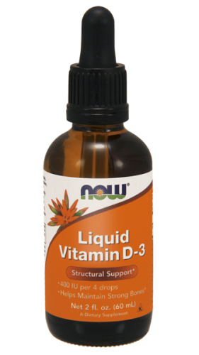 NOW Foods witamina d3 w płynie (59 ml)