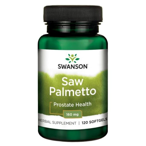 Swanson Saw Palmetto(palma sabałowa) 160mg - (120 kap)