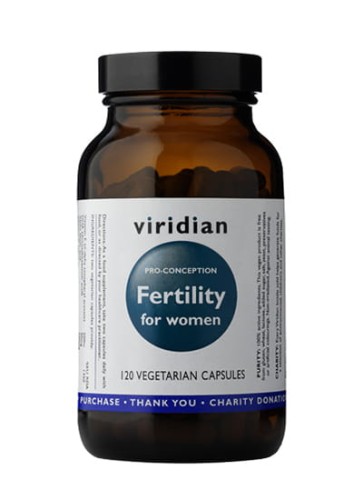 Viridian Fertility for women Płodność dla kobiet - (120 kap)