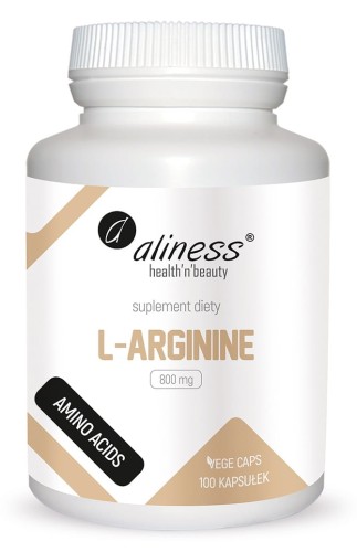  Aliness L- Arginine Arginina  800 mg (100 kap)