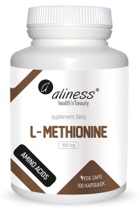 Aliness L-Methionine Metionina 500 mg (100kap)