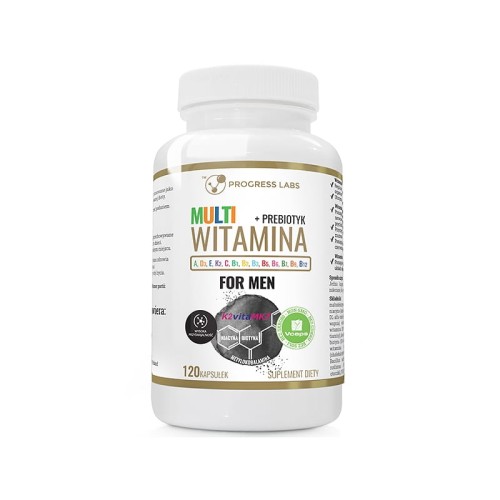 Progress Labs Multiwitamina Complex Men Witaminy Dla Mężczyzn (120 kap)