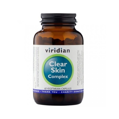 Viridian Clear Skin Complex (zadbana skóra) - (60 kap)
