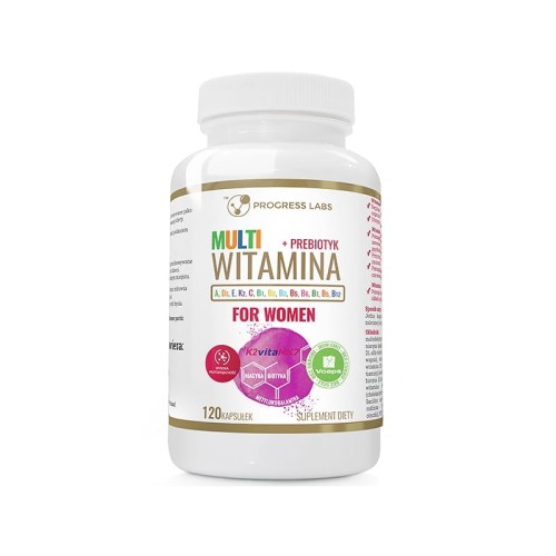Progress Labs Multiwitamina Dla Kobiet B COMPLEX (120 kap)