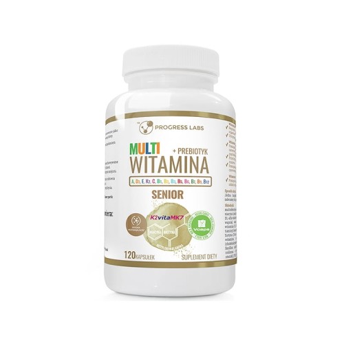 Progress Labs Multiwitamina Complex Senior Witamina B Complex (120 Kap)