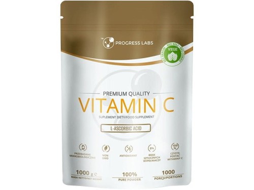 Progress Labs Witamina C w proszku Kwas L-Askorbinowy (1000g)