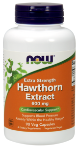 NOW FOODS Hawthorn Extract 600 mg (Ekstrakt z Głogu) (90 kap)