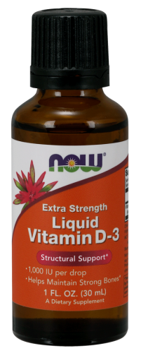 NOW Foods witamina d3 w płynie extra strength (30 ml)