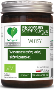Aliness Skrzyp BIO + Pokrzywa BIO, 400mg (100 tab)