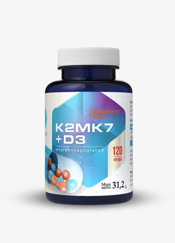 Hepatica K2MK7+D3 (120 kap)