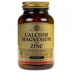 Solgar Wapń Magnez plus Cynk  (100 tab)
