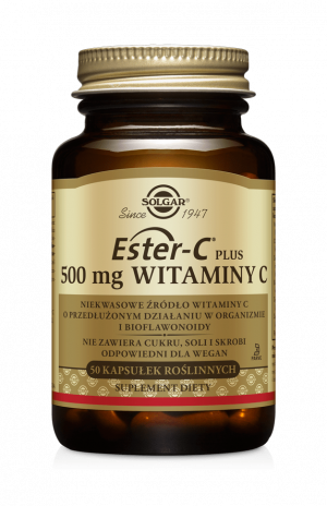 Solgar Ester C Plus 500 mg Witaminy C (50 kap)