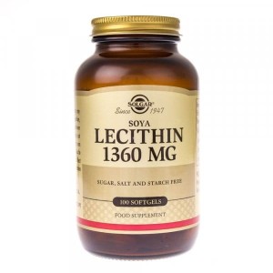 Solgar Soya Lecithin (lecytyna) 1360 mg  (100 kap)