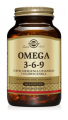 Solgar Omega 3-6-9 z ryb, siemienia lnianego i ogórecznika ( 60 kap)