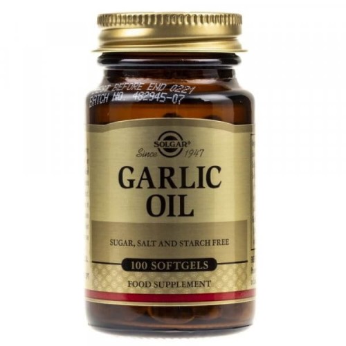 Solgar Olej Czosnkowy 1 mg  Garlic (100 kap)