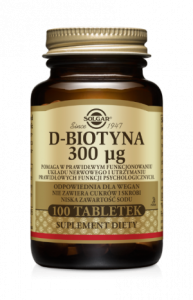 Solgar Biotyna 300 ug (100 tab )