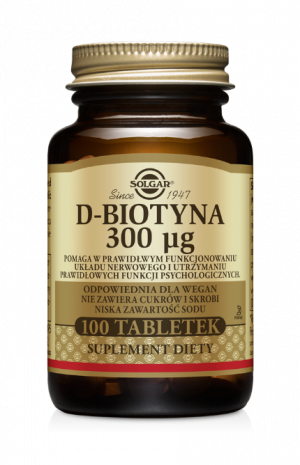 Solgar Biotyna 300 ug (100 tab )