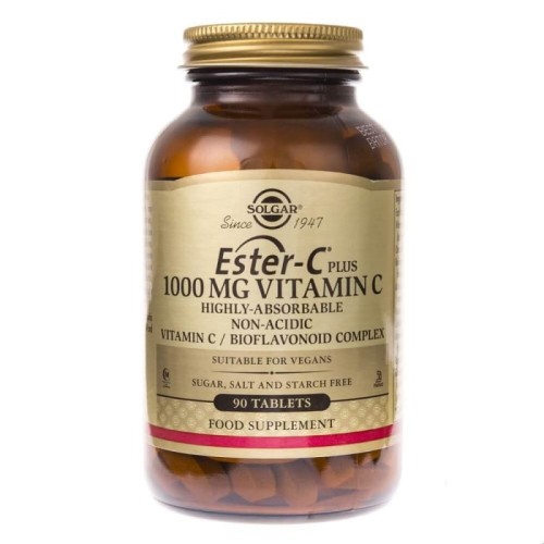 Solgar Ester C Plus 1000 mg Witaminy C (90 tab)