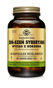 Solgar Żeń-szeń syberyjski (60 kap)