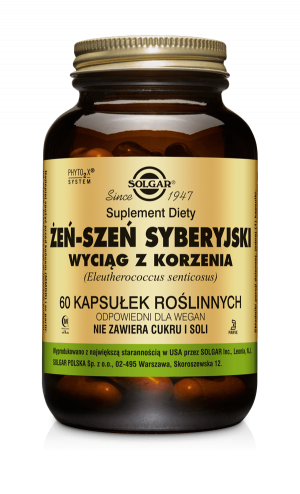 Solgar Żeń-szeń syberyjski (60 kap)