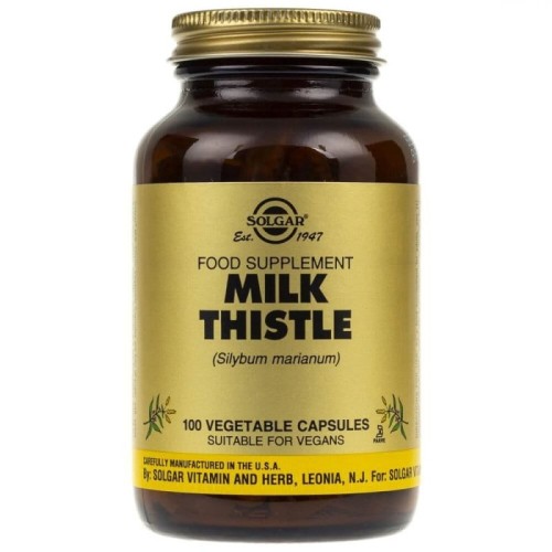 Solgar Milk Thistle (Ostropest Plamisty) - 100 kap