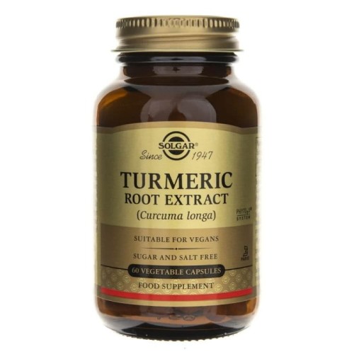 Solgar Kurkuma wyciąg z korzenia Turmeric ( 60 kap)