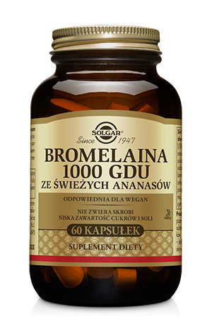 Solgar Bromelaina 1000 GDU (60 kap)
