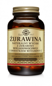 Solgar Żurawina wielkoowocowa (60 kap)
