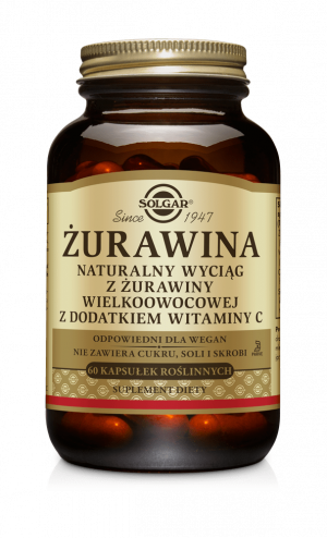 Solgar Żurawina wielkoowocowa (60 kap)