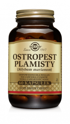 Solgar Milk Thistle (Ostropest Plamisty) - (60 kap)
