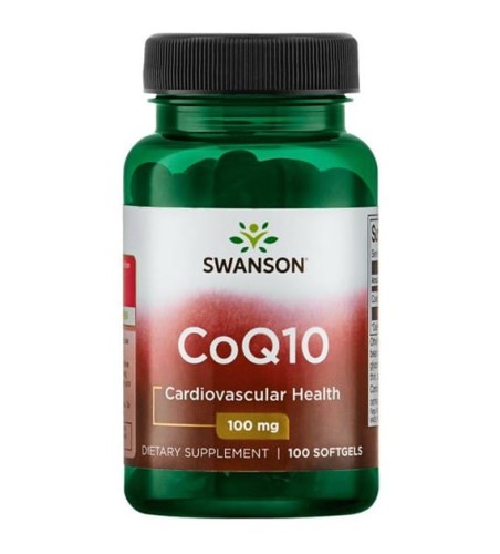 Swanson Koenzym Q10 100mg - (100 kap)