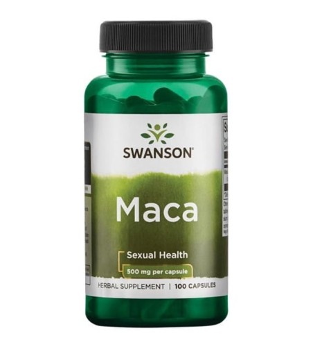 Swanson Maca 500mg - (100 kap)