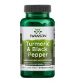 Swanson Turmeric & Czarny Pieprz - (60 kap)
