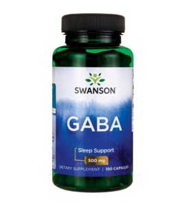 Swanson GABA 500mg - (100 kap)