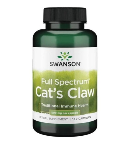 Swanson Cat's Claw  Koci pazur 500mg - (100 kap)