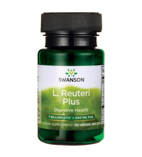 Swanson L.Reuteri Plus Probiotic (L.Rhamnosus L.Acidophilus Probiotyk) - 30 kap