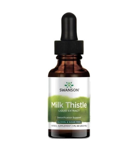 Swanson Milk Thistle Liquid (Ostropest plamisty) - 29.6 ml
