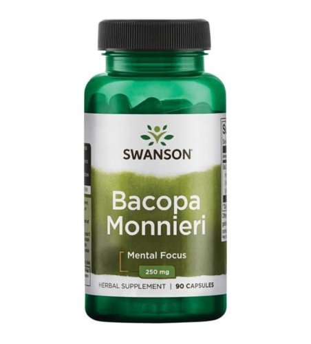 Swanson Bacopa Monniera BaCognize Extract 250mg - (90 kap)