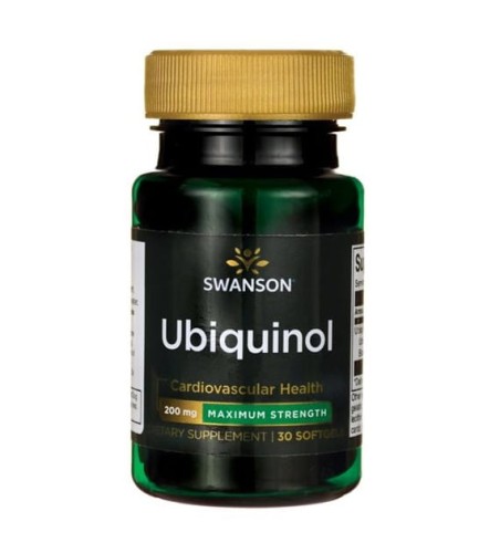 Swanson Ubiquinol  (ubichinol) 200mg - (30 kap)